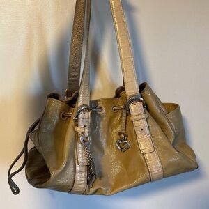 Brighton patent leather Tempe purse